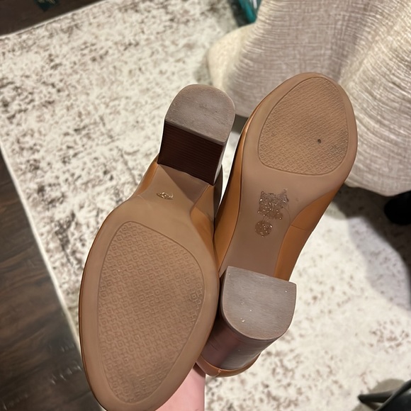 Brown Tory Burch block heel size 8M - Picture 4 of 4